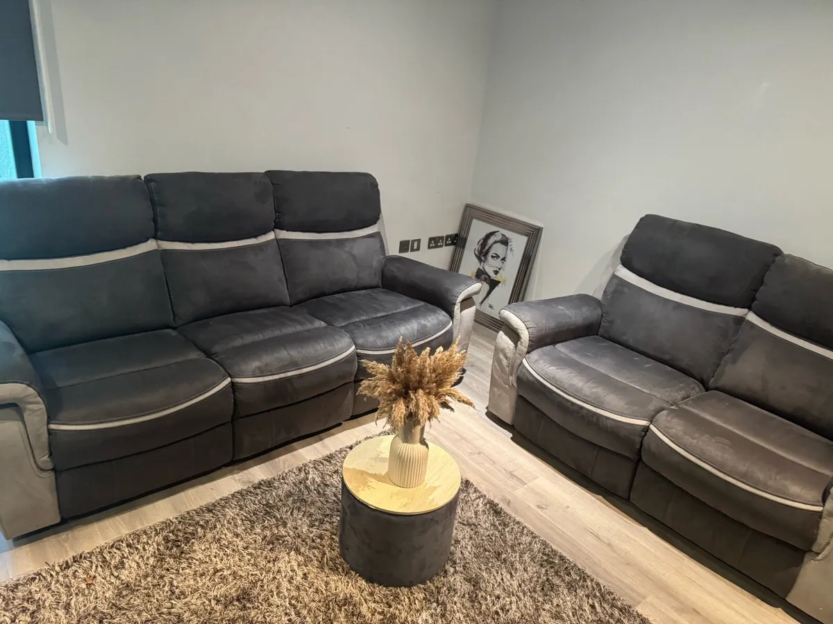 Harvey Norman 3-2 seater recliners - Image 2