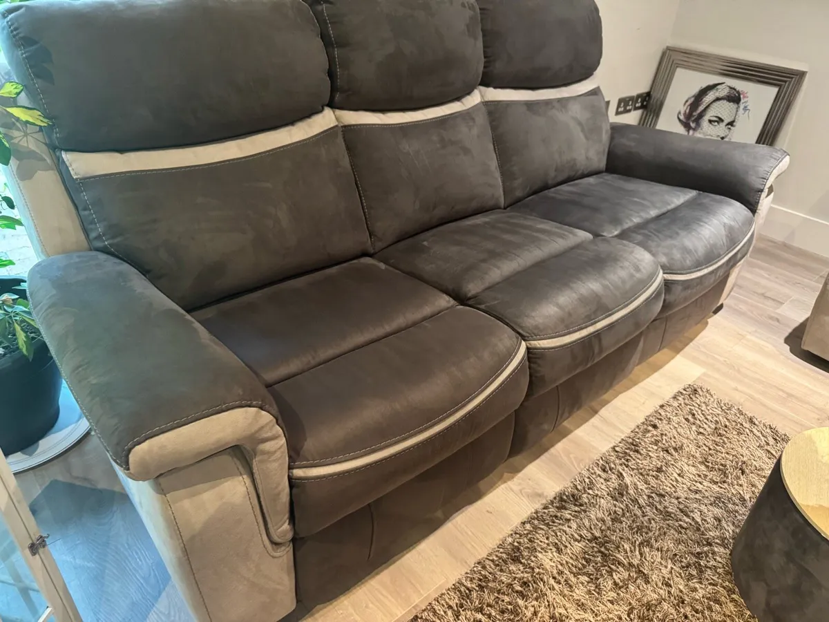 Harvey Norman 3-2 seater recliners - Image 4