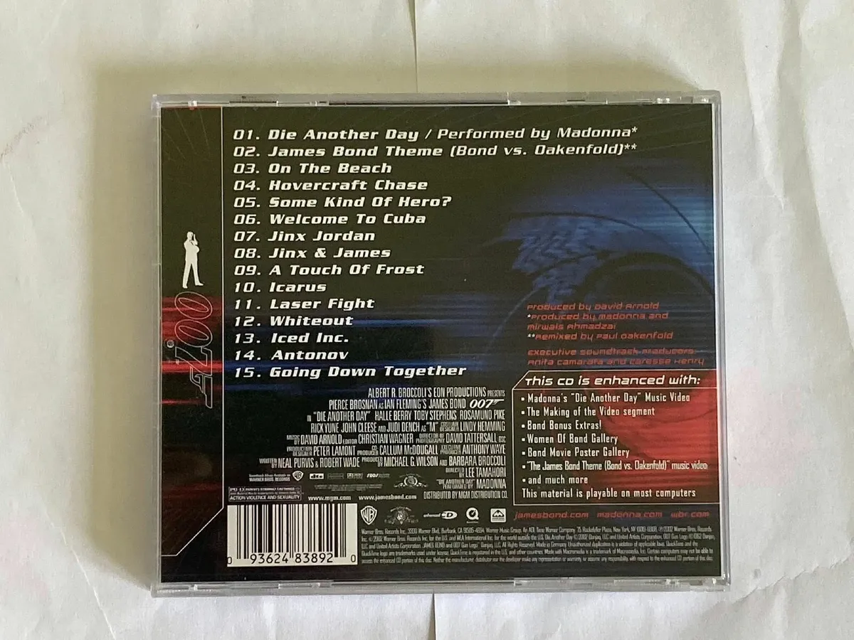 Die Another Day James Bond 007 Original Soundtrack - Image 2