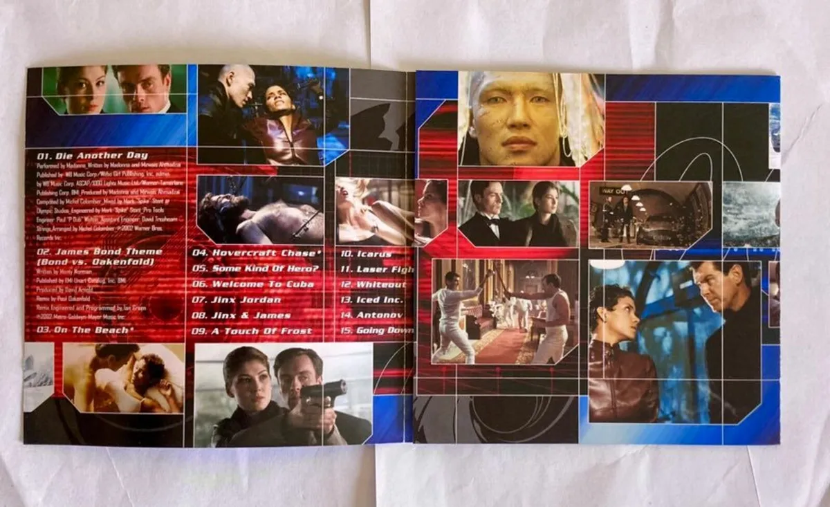 Die Another Day James Bond 007 Original Soundtrack - Image 4