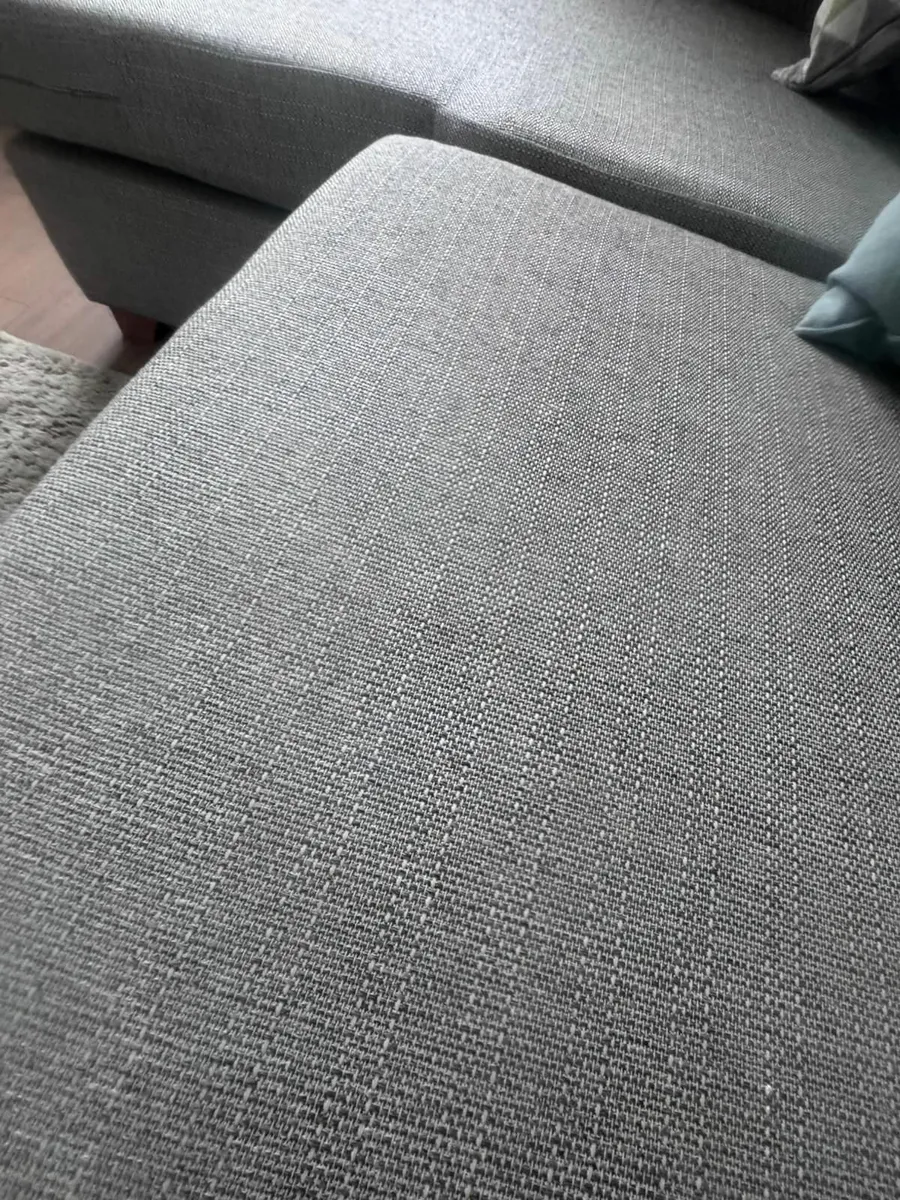 Modern Grey L-Shaped Corner Sofa – Excellent Condi - Image 4