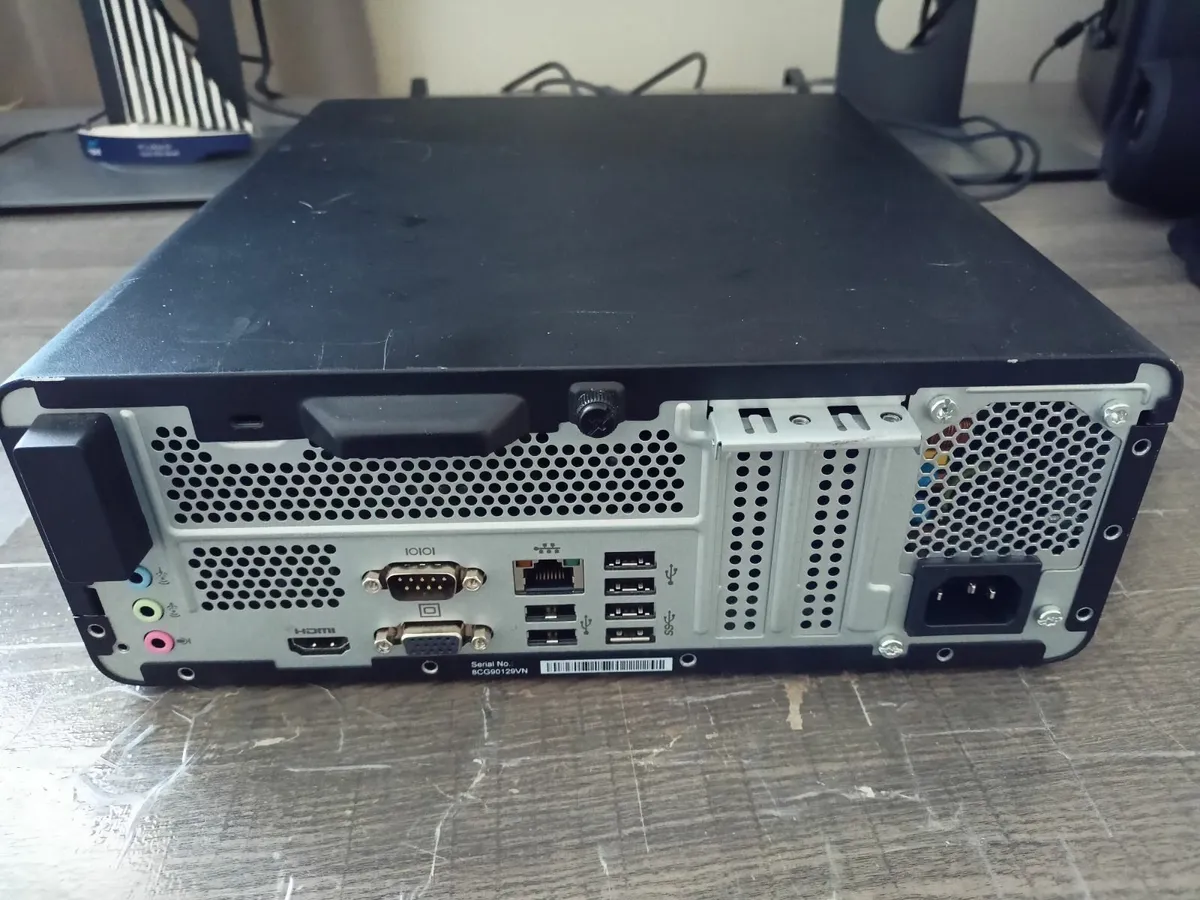 HP PC i5-8500 8GB RAM 256GB SSD DVD Win 11 Pro - Image 4