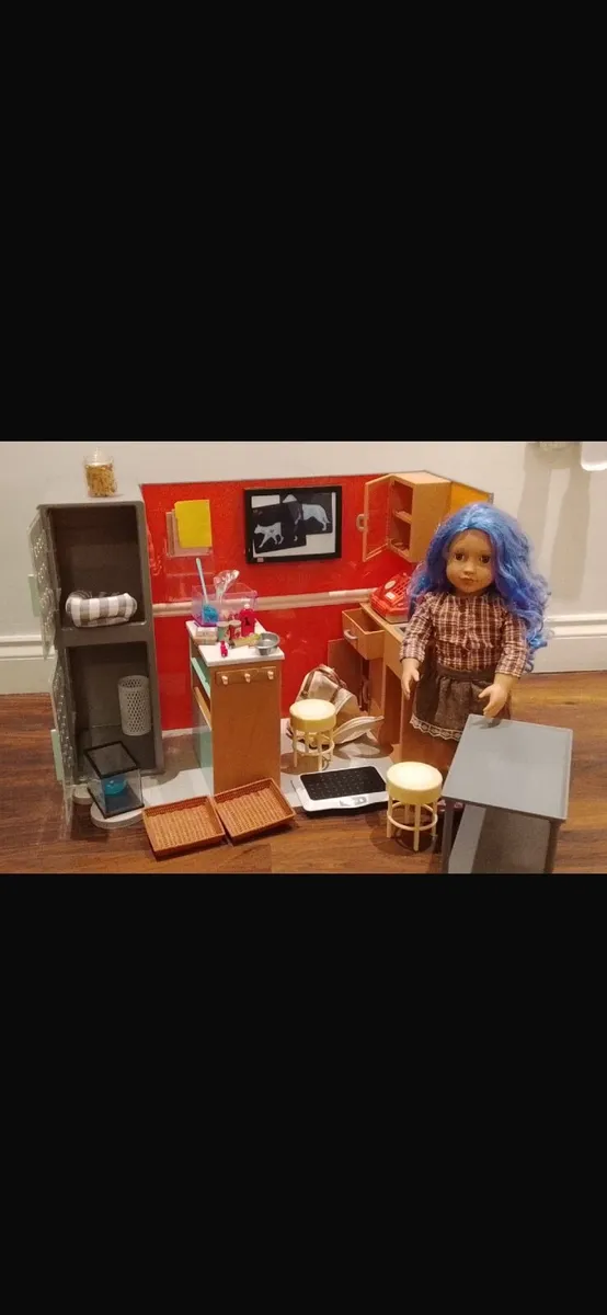 Our generation doll and kitchen - Image 1