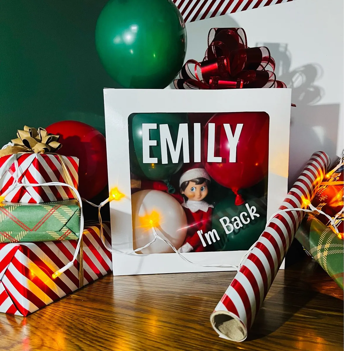 Personalised Elf on the Shelf Return