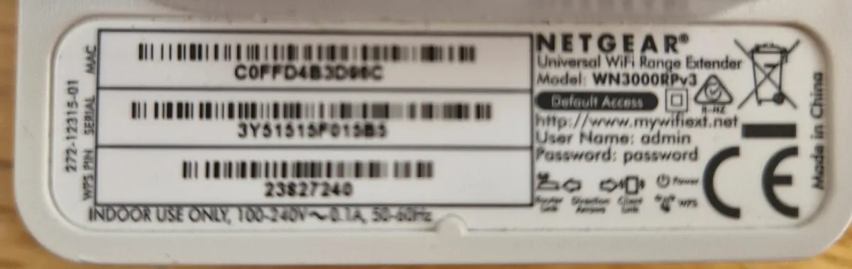 Netgear WiF Range Extender - Image 3