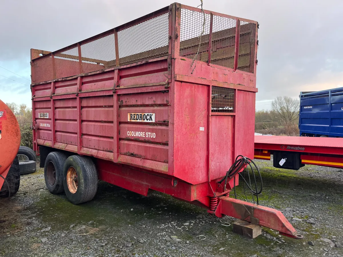 USED Redrock 18ft Silage Trailer - Image 1