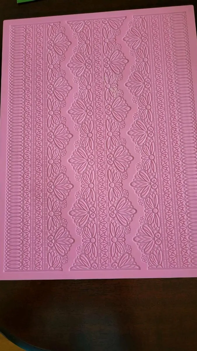 Cake decorating lace mat - Image 3
