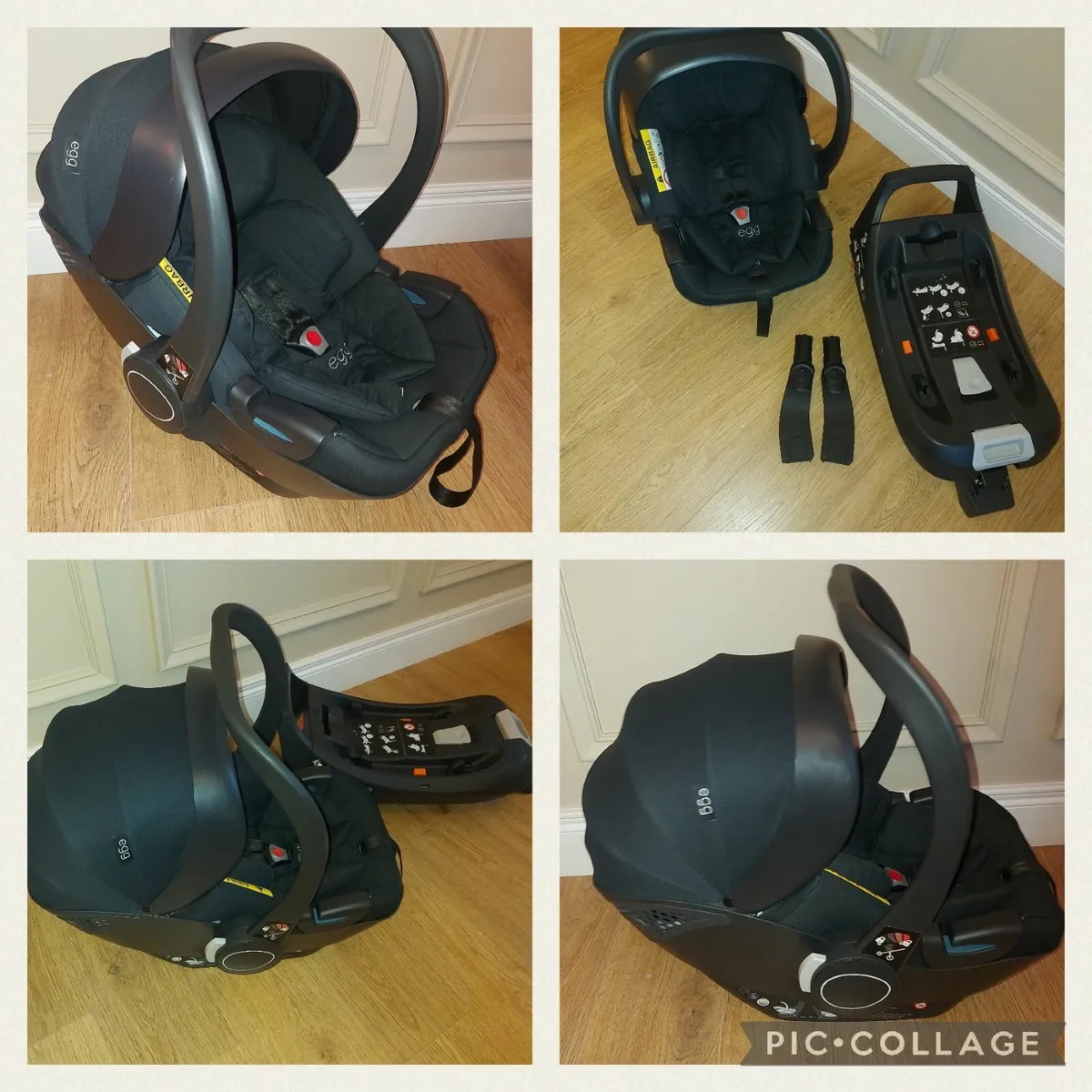 EGG CAR SEAT with I-Size isofix base with addaptos - Image 2