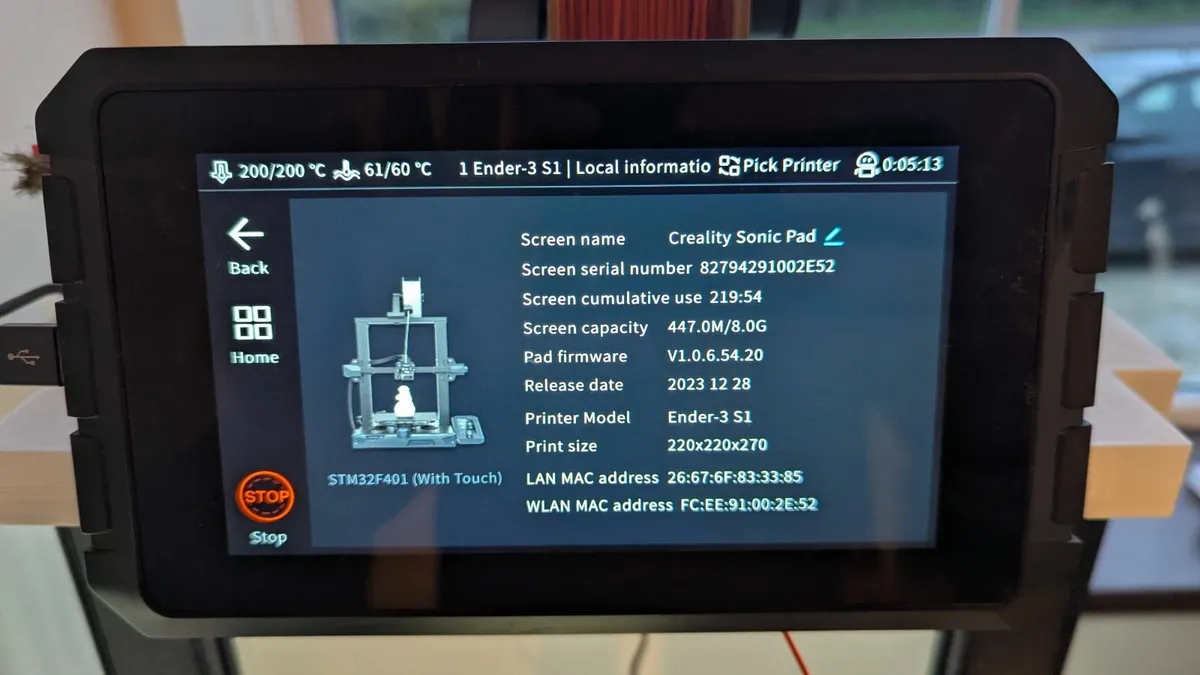 3D Printer: Ender-3 S1 with Sonic Pad & Upgrades - Image 3