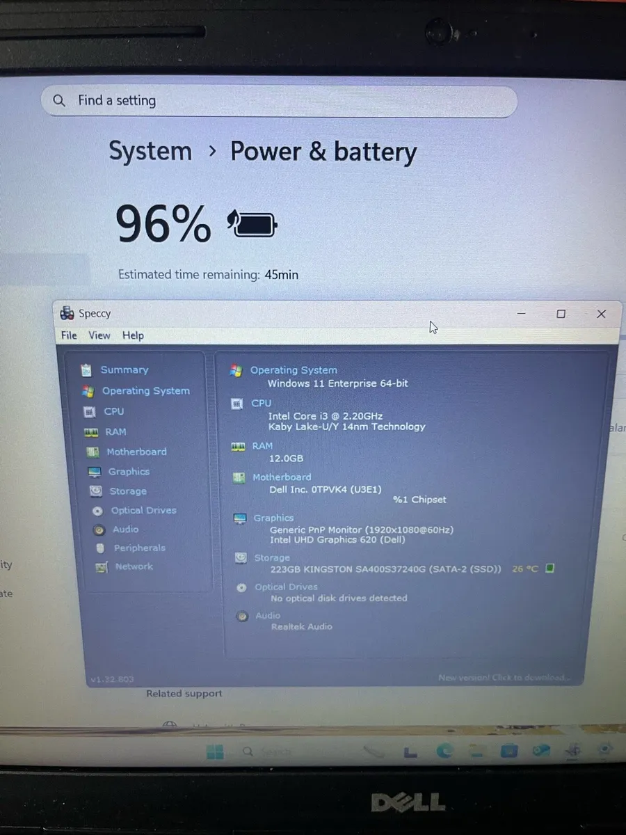 Dell i3 8gen laptop - Image 3