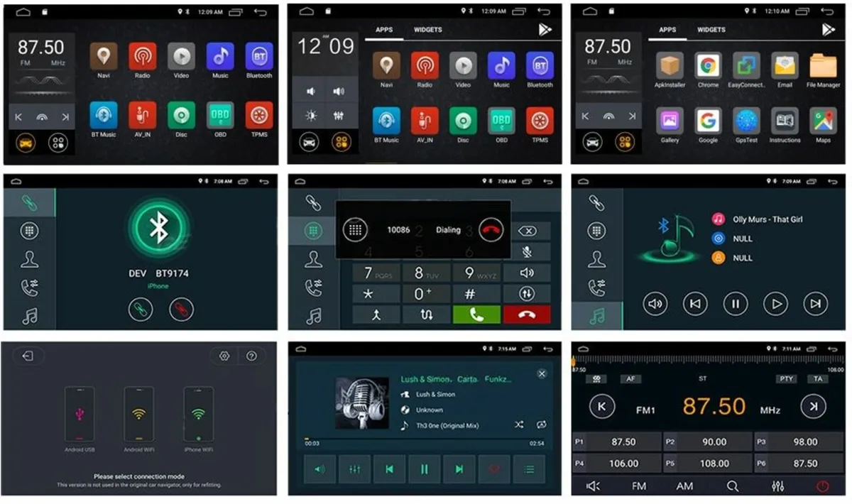 9" Volkswagen T5 T6 Android Radio - Image 4