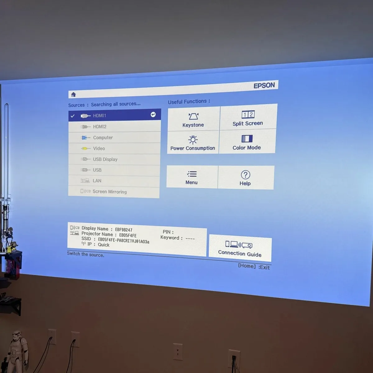 Epson Home Cinema 1080 3LCD 1080p Projector - Image 2