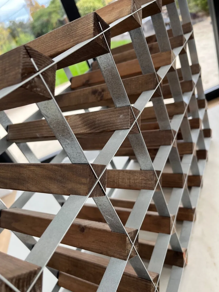 Wooden Wine Rack - 24 Bottle - Image 3
