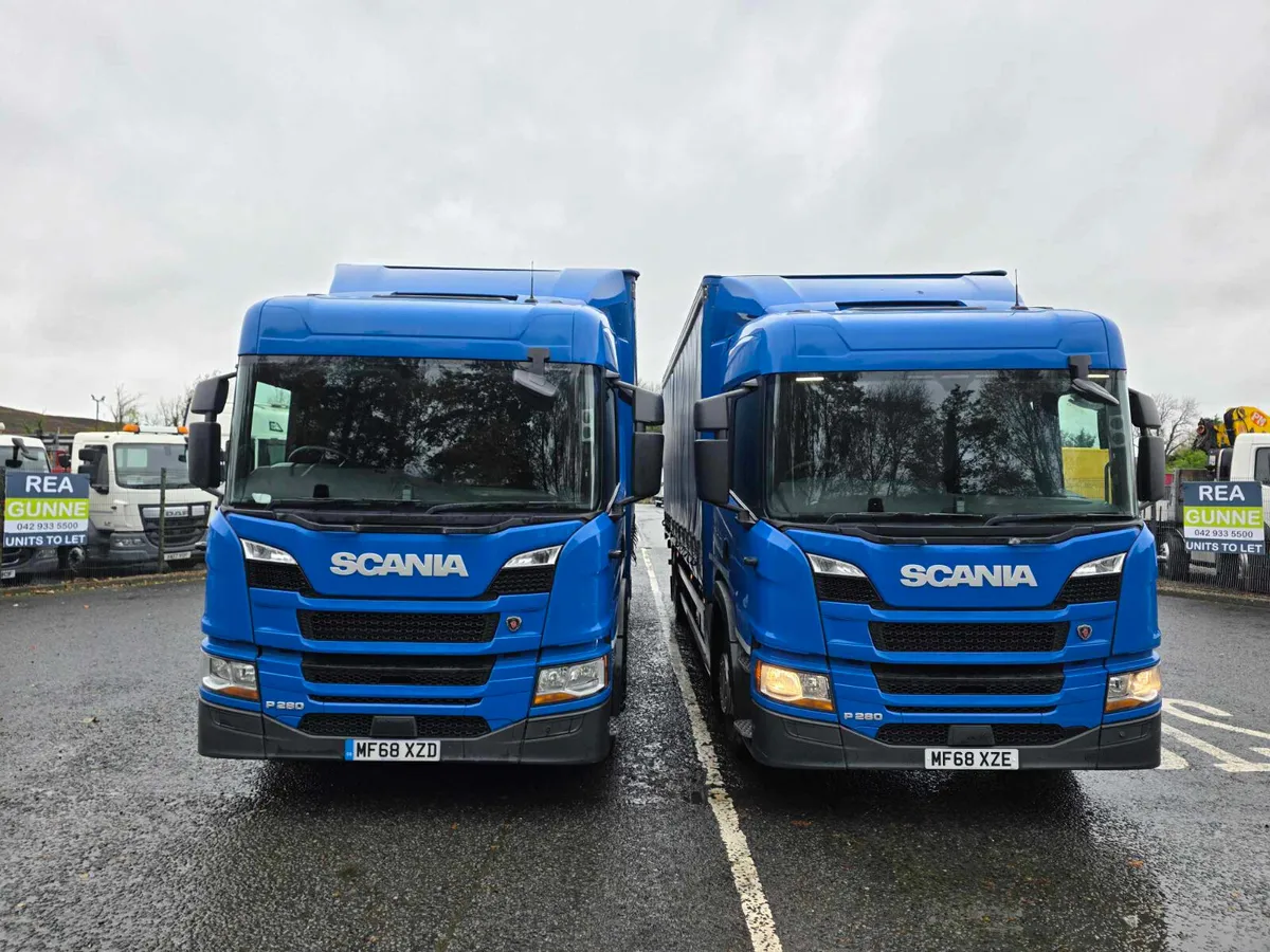 2018 (68) Scania P280 Hi Line Sleeper Cab with 25f - Image 2