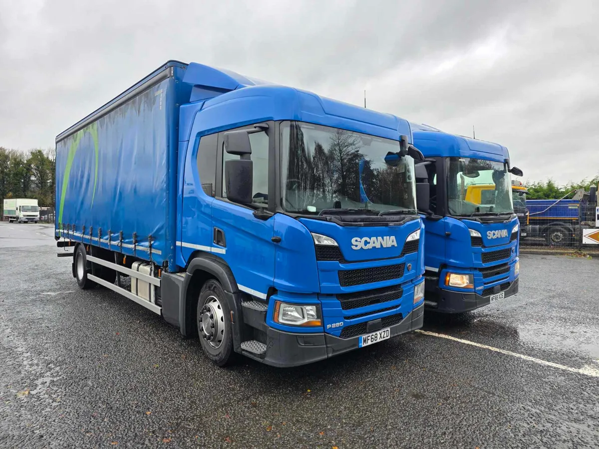 2018 (68) Scania P280 Hi Line Sleeper Cab with 25f - Image 1
