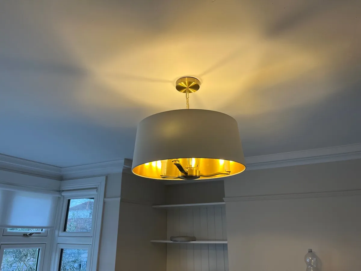 Gold Light Pendant - Image 2