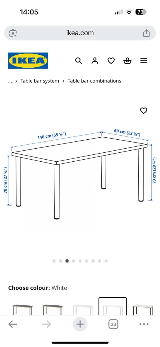IKEA  desk - Image 1