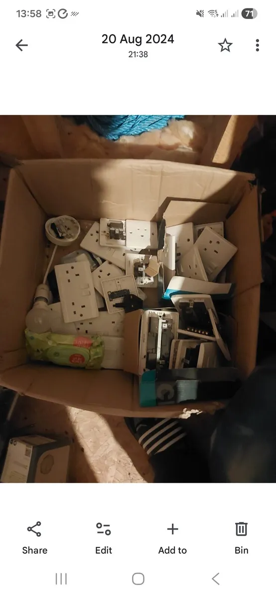 Sockets and switches