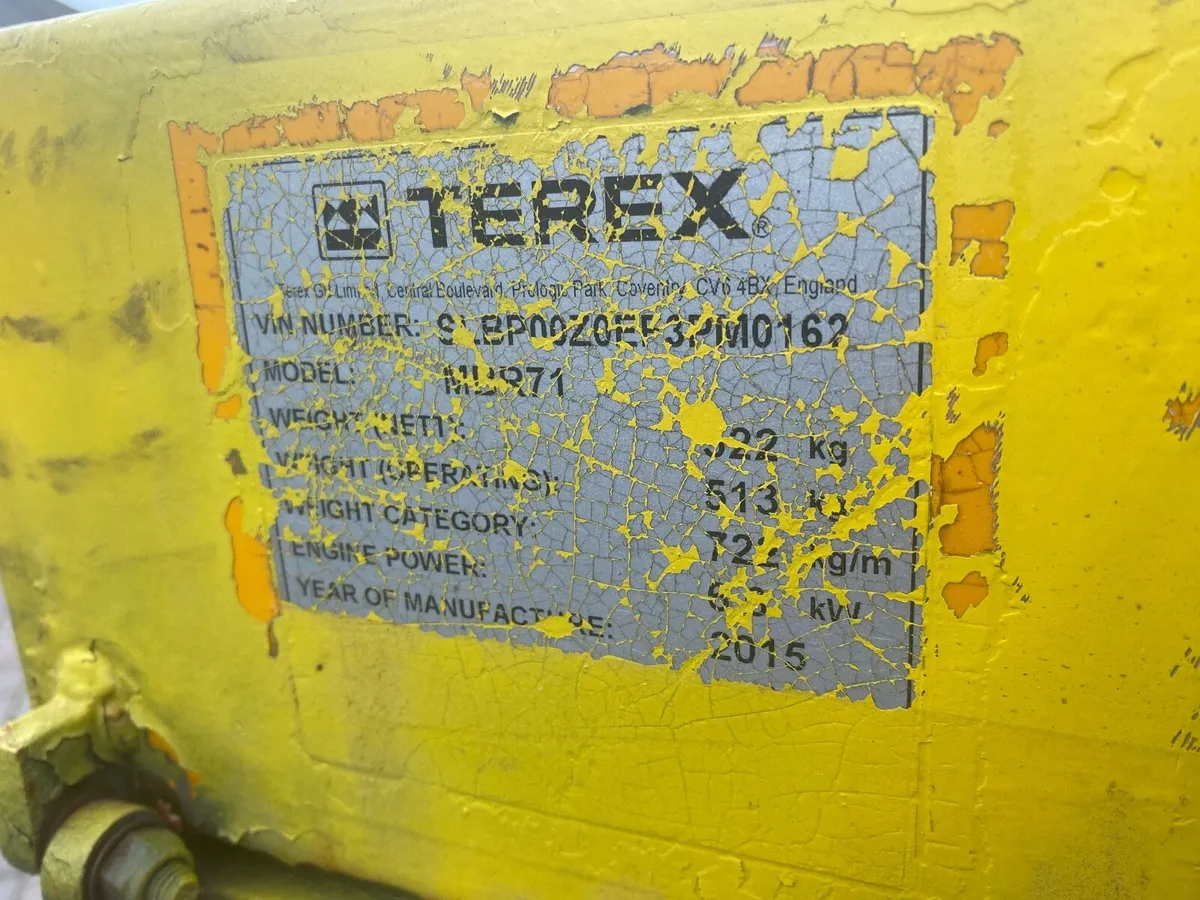 Terex pedestrian roller - Image 3