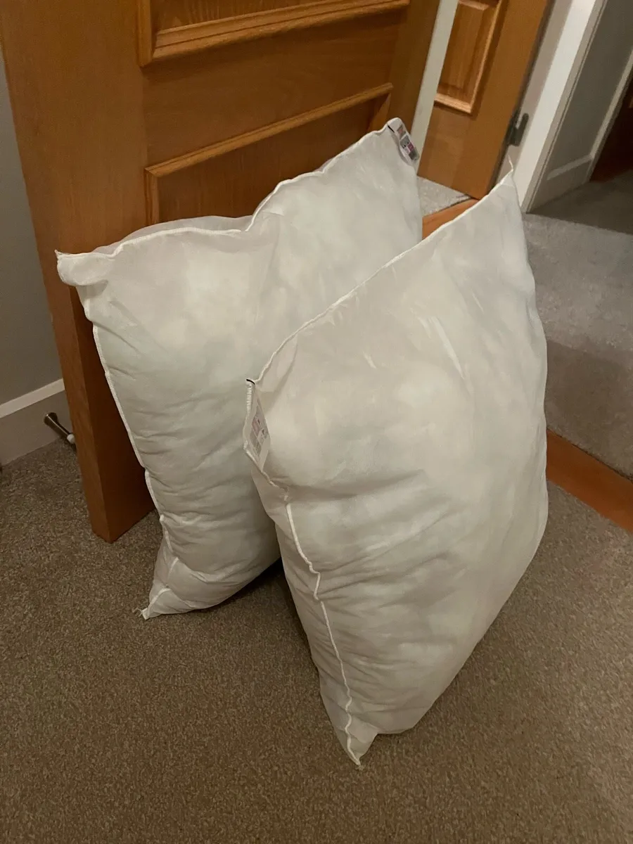 Cushion Inserts x2 - Brand New 26 inches - Image 1
