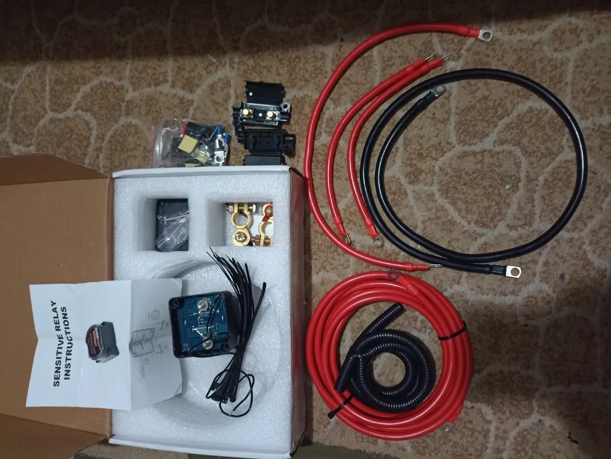 12V 140A Split charge relay Kit for Boat - Image 1