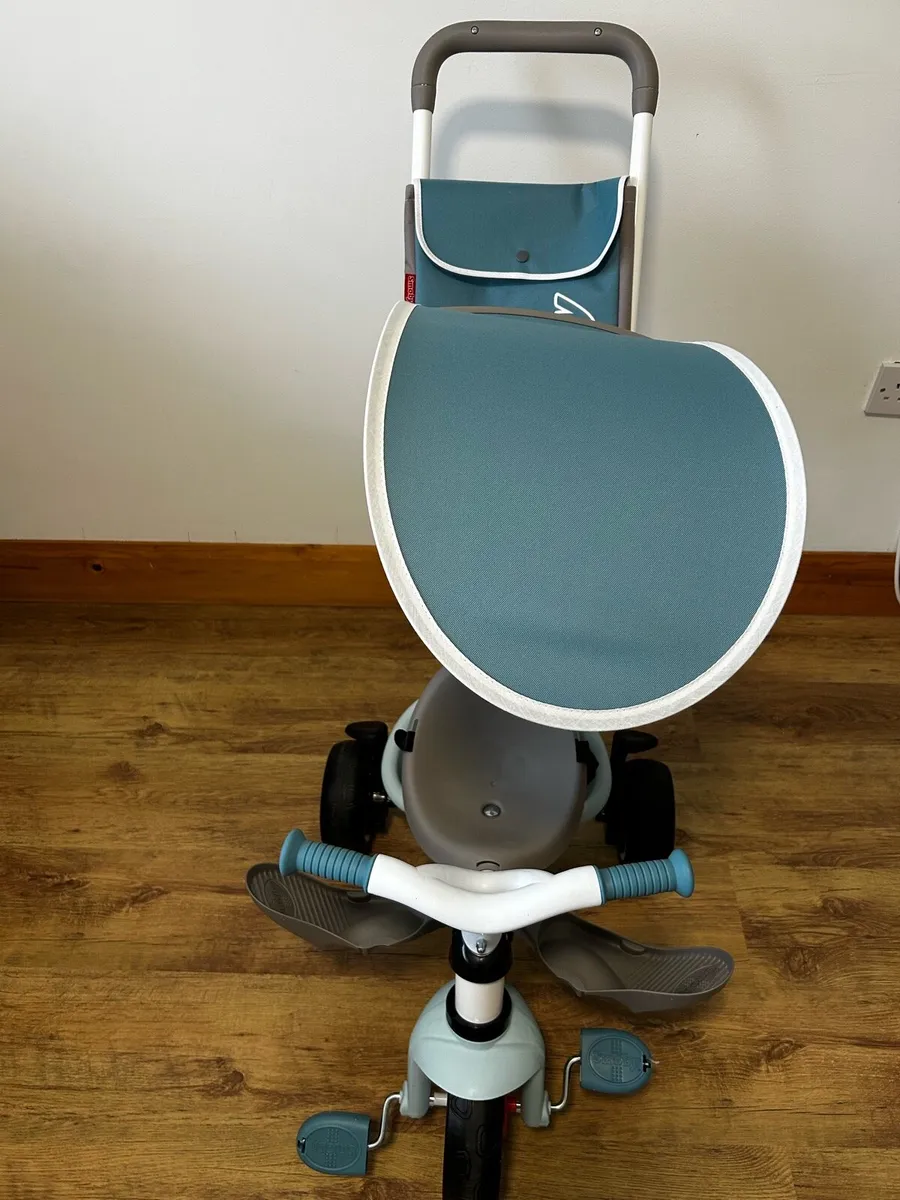 Smoby Baby Balade Plus Tricycle Blue - Image 3