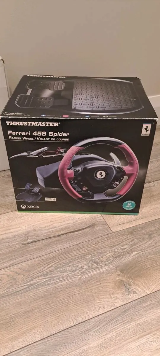 Thrustmaster Ferrari 458 Racing Wheel & Stand - Image 1