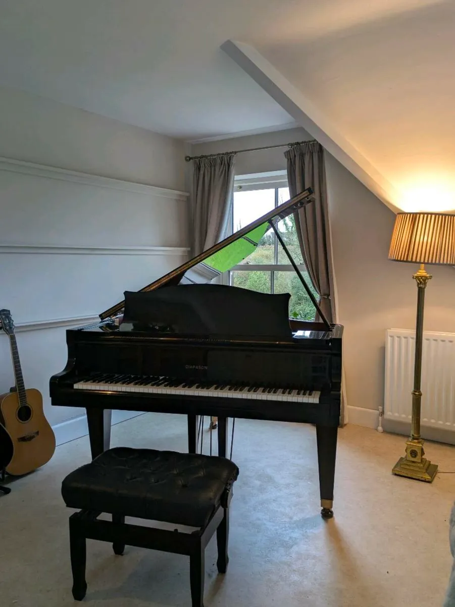 Diapason baby grand piano - Image 2