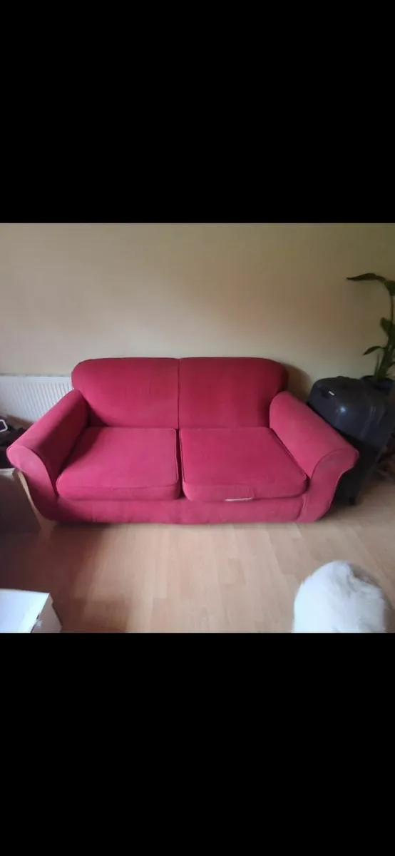 Two seater sofas x 2 for free