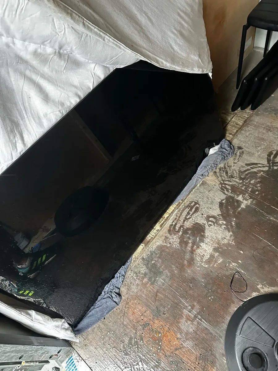 Black Glass Dining Table (FREE!!!) - Image 1