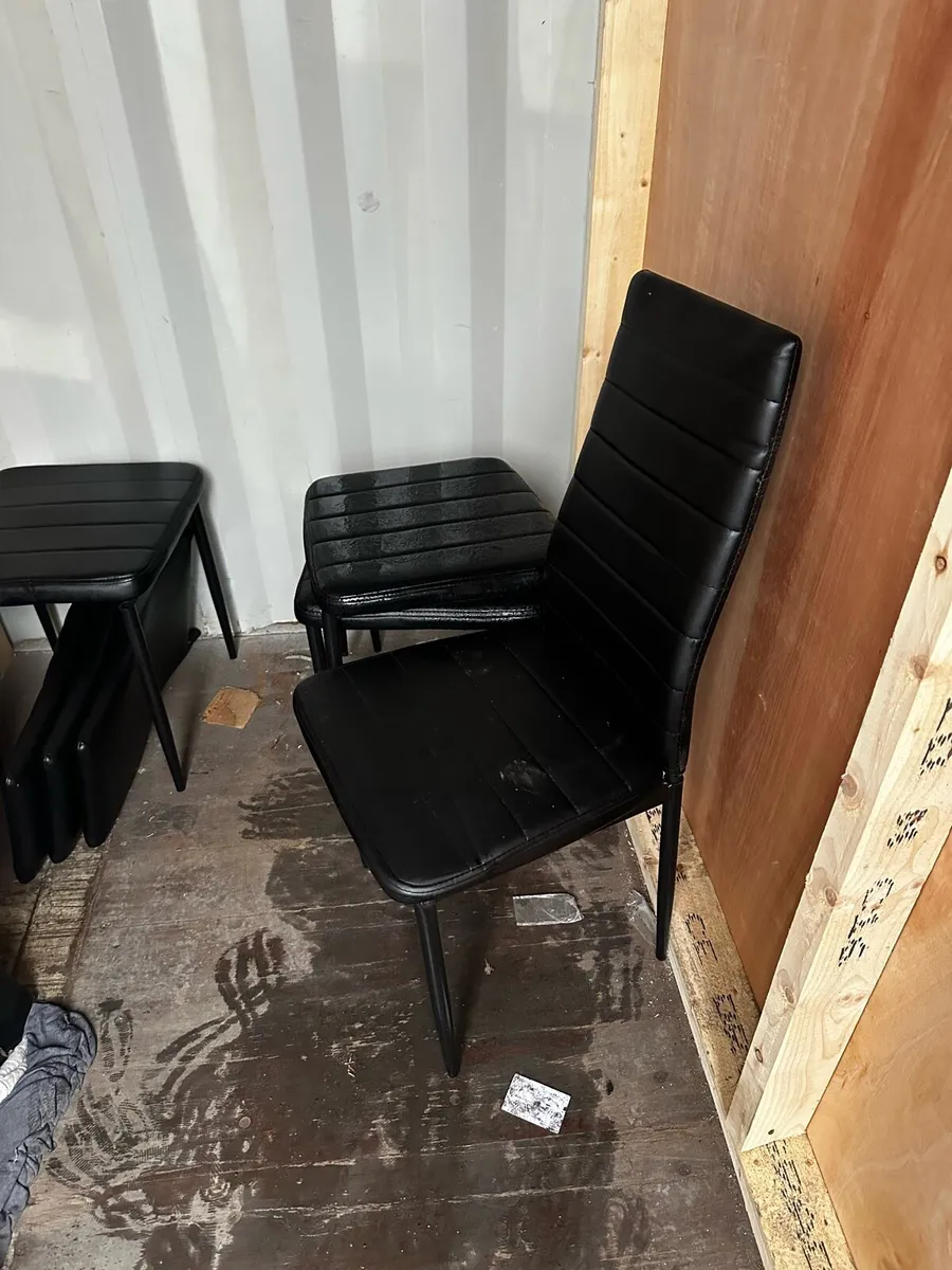 Black Glass Dining Table (FREE!!!) - Image 2