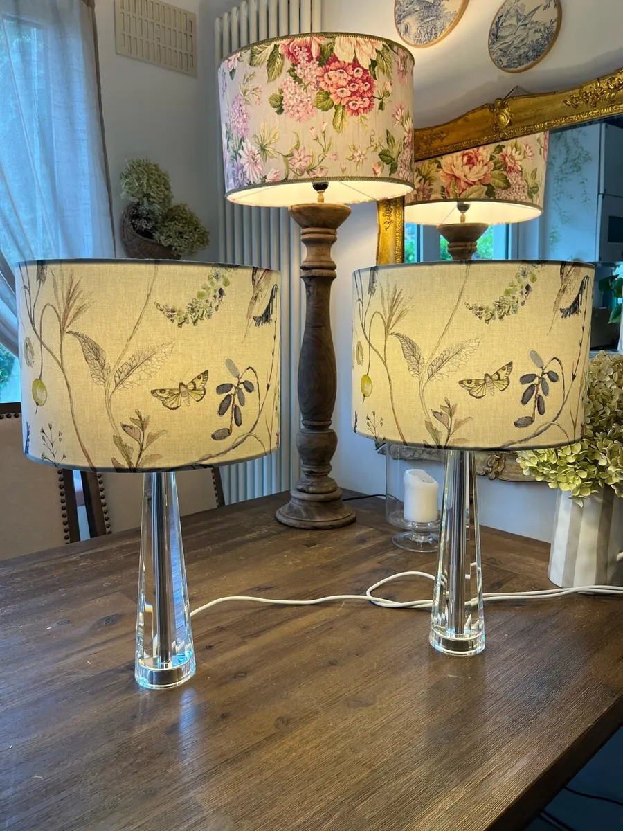 Pair of Laura Ashley lamps - Image 4