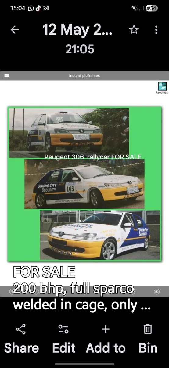 306 Rally Car - Image 1
