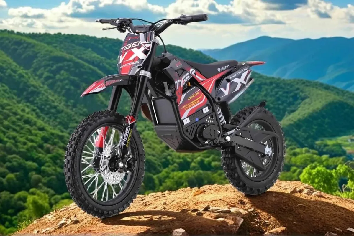 Tiger 2000W 60V Kids Electric Dirt Bike - Image 1