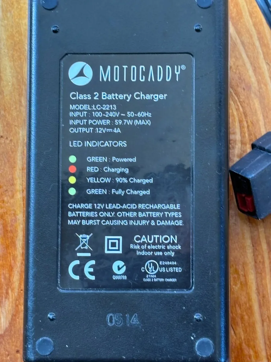 Golf Battery Charger (12v) - Image 2