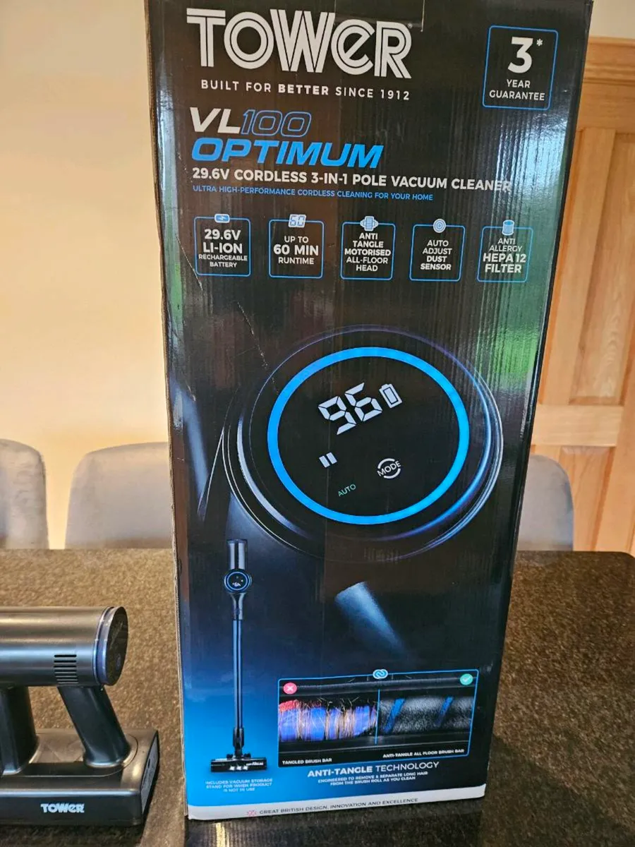 Tower VL100 optimum cordless vacuum cleaner - Image 2