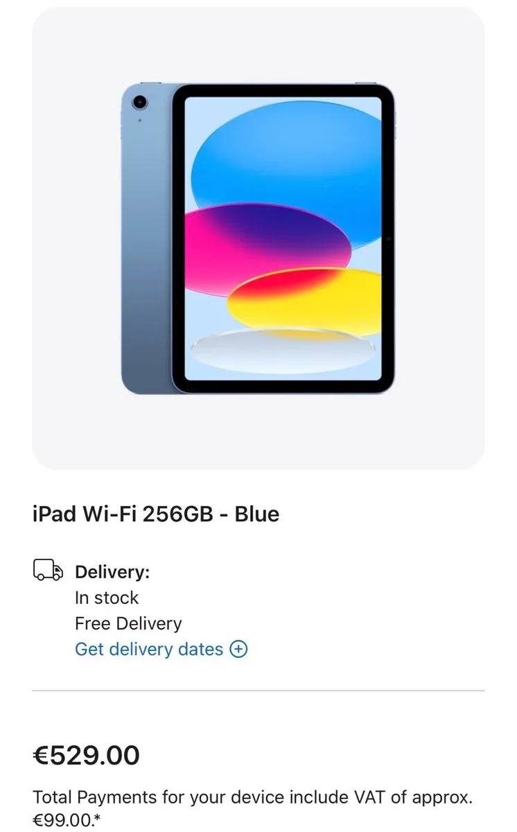 iPad 10 Gen 256GB - Image 1