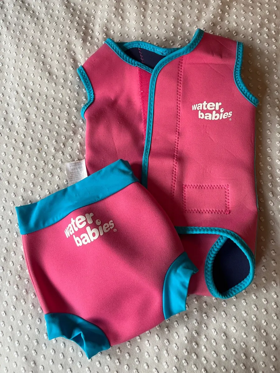 Water babies swim wrap and happy nappy - Image 1