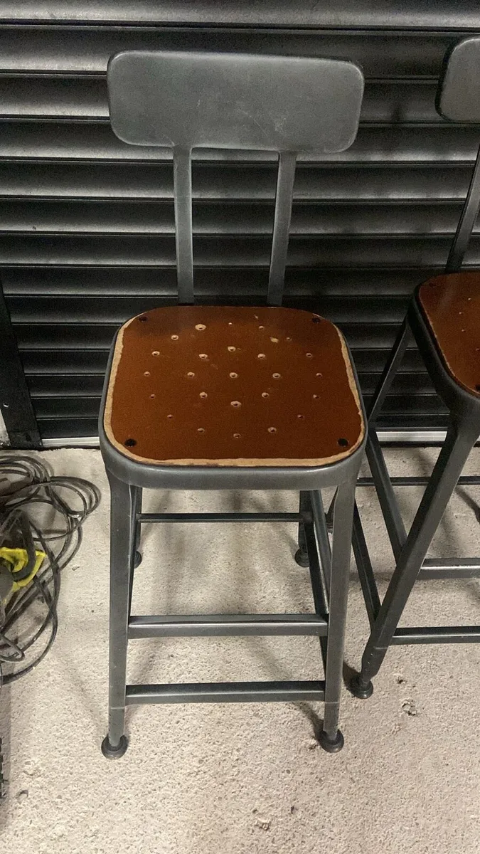 Island/bar stools- industrial style - Image 2