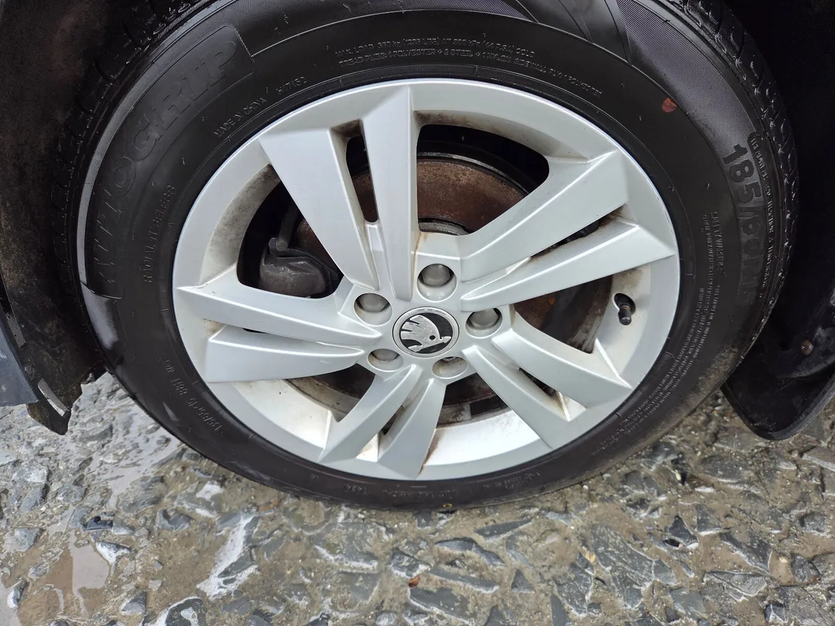Alloy Wheel set 15" 2019 Skoda Fabia  185/65/15 - Image 4