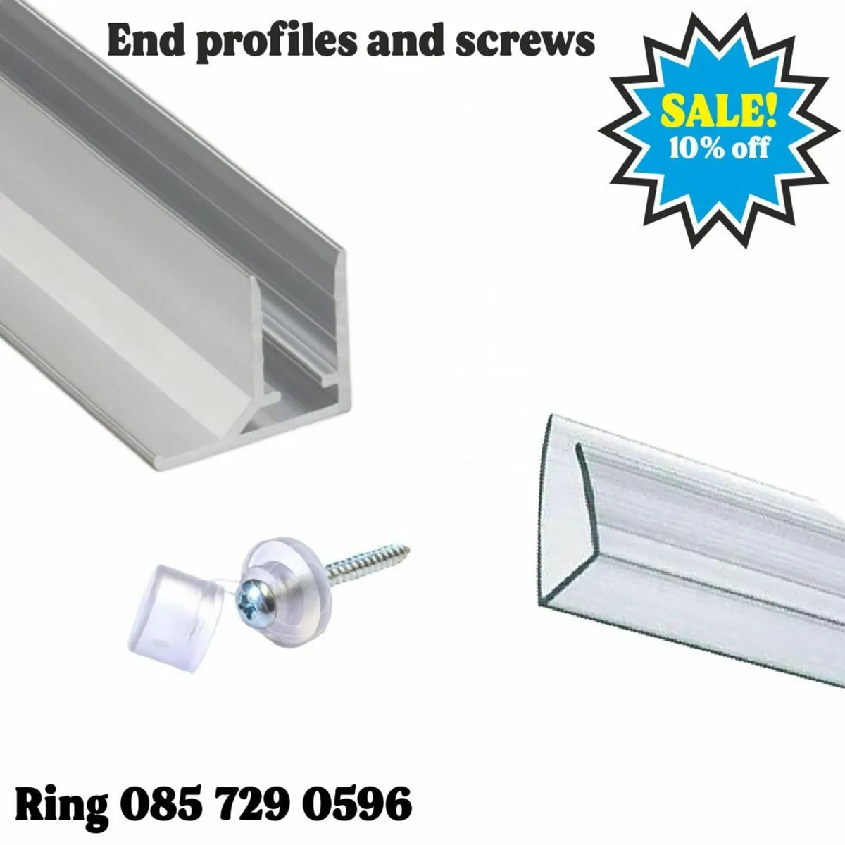 10% sale polycarbonate sheets and accessories - Image 2