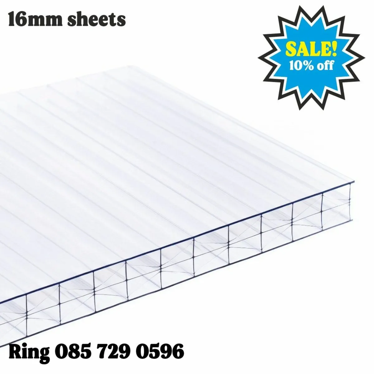 10% sale polycarbonate sheets and accessories - Image 4