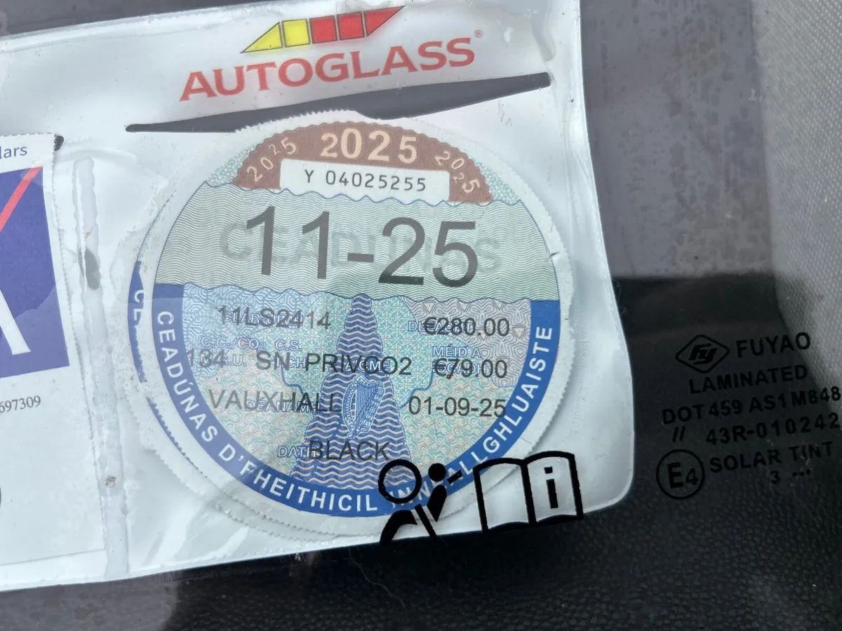 Trade Sale - 2011 Zafira NCT 12/25. 7 seater - Image 3