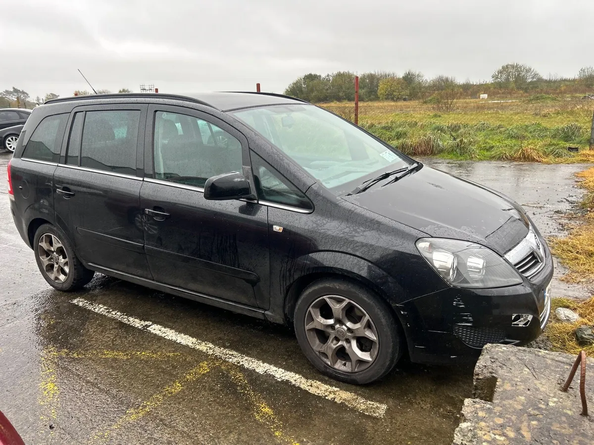 Trade Sale - 2011 Zafira NCT 12/25. 7 seater - Image 4