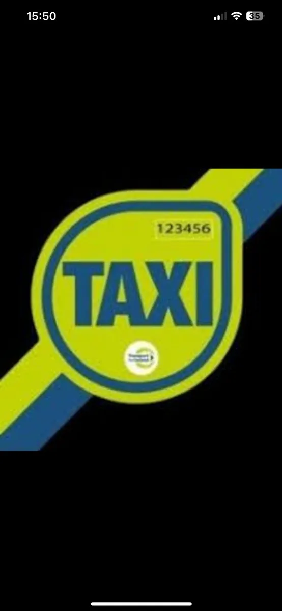 Taxi plate for rent