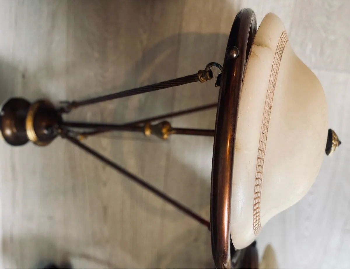 3 Antique pendant lights - Image 2