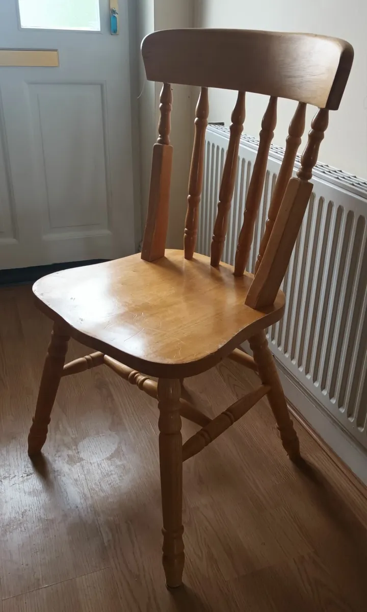 Kitchen chairs wooden - Image 1