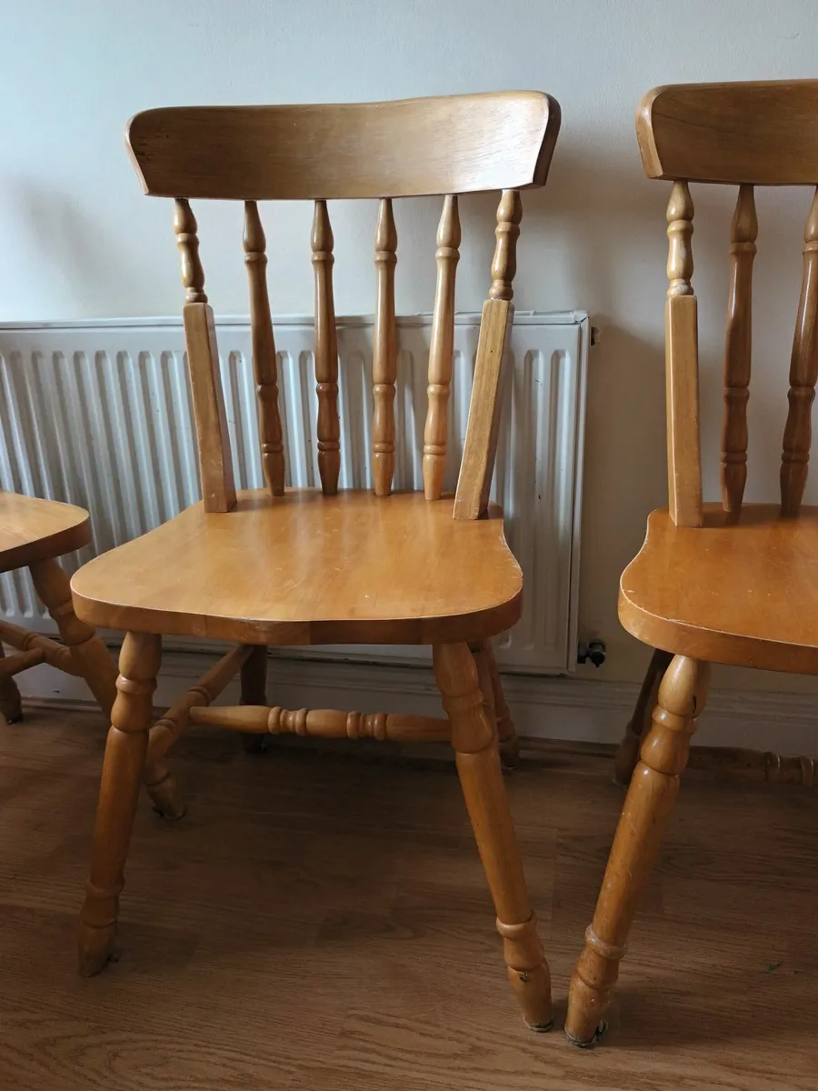Kitchen chairs wooden - Image 3