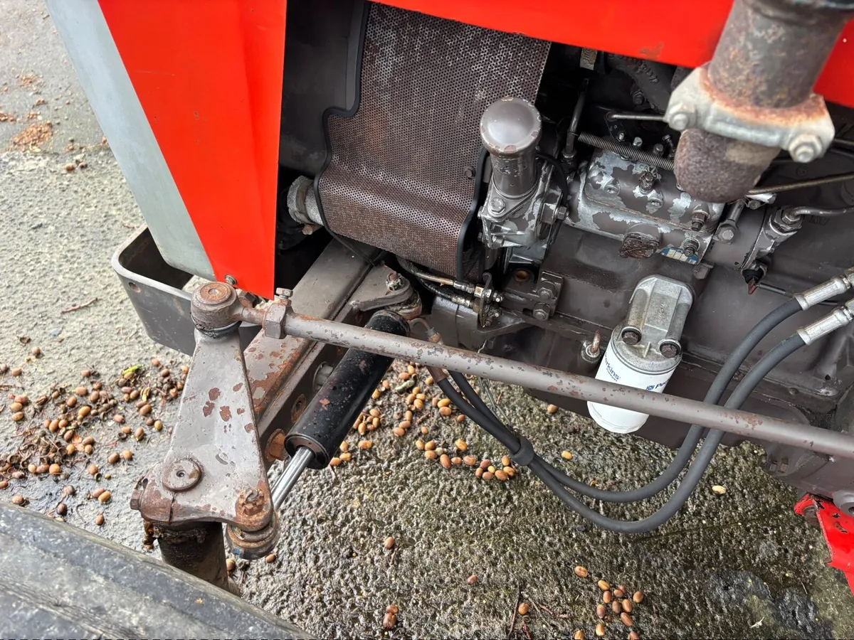 MF 240 c/w Cab and MF 135 for sale - Image 3