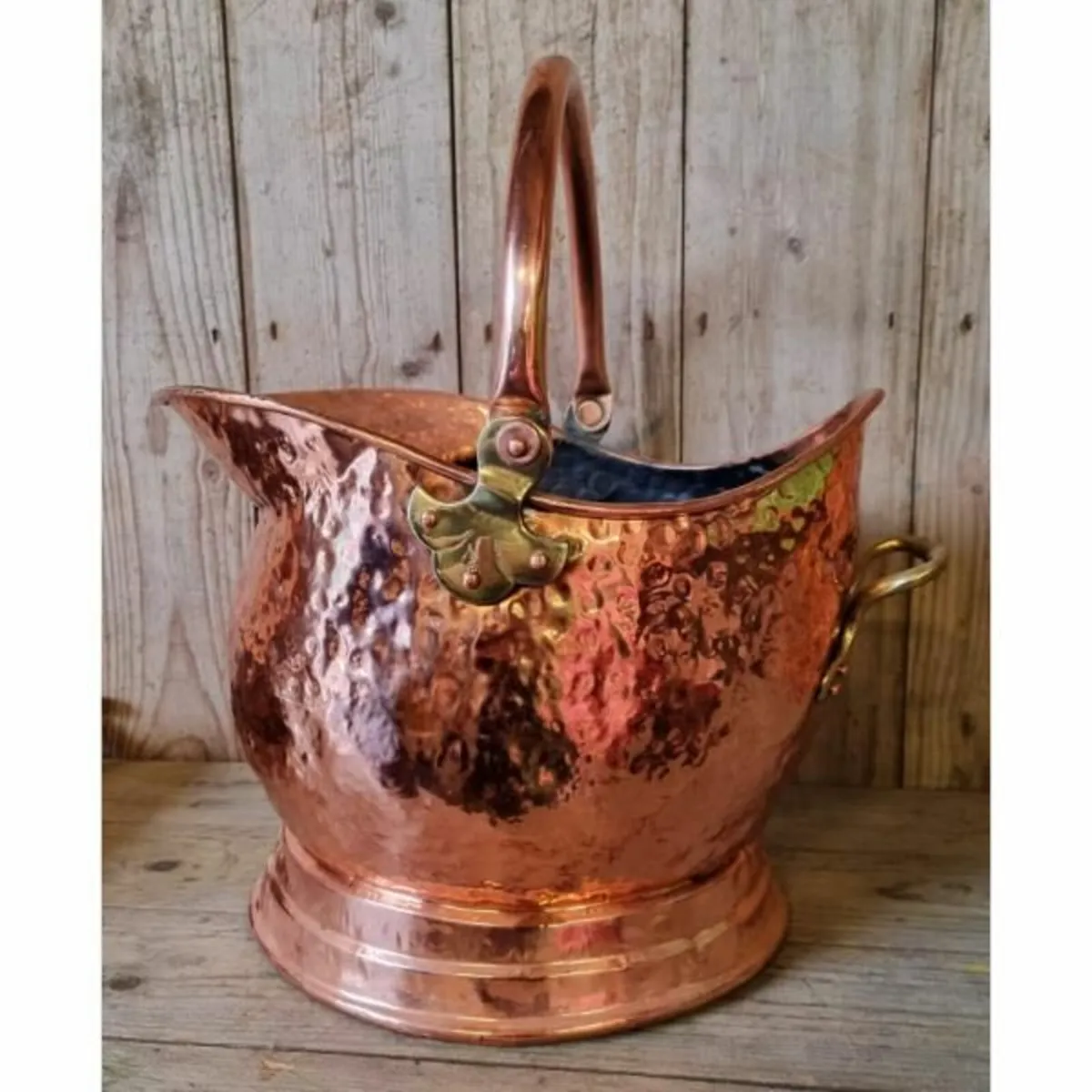 Copper Coal Scuttle KAS910 - Image 1